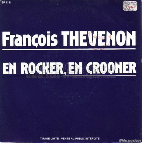 François Thévenon - En rocker, en crooner