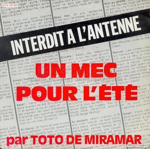 Toto de Miramar - Un mec pour l'�t�