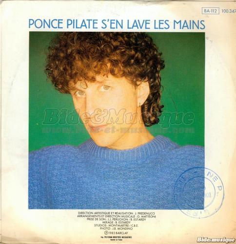 Ren Joly - Ponce Pilate s'en lave les mains