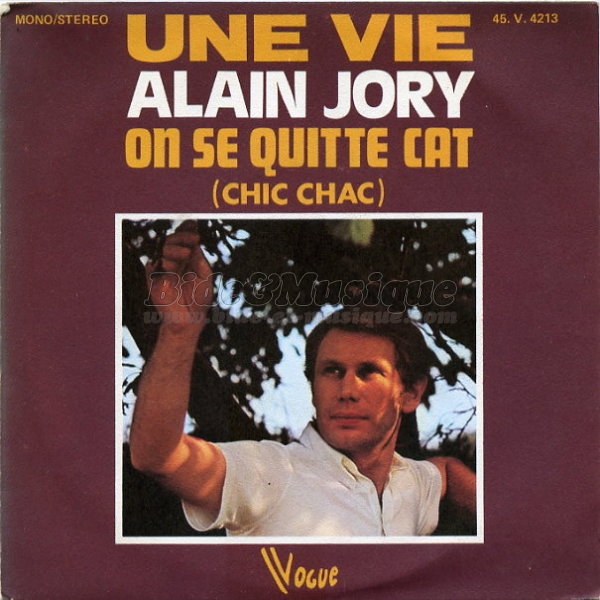 Alain Jory - On se quitte Cat