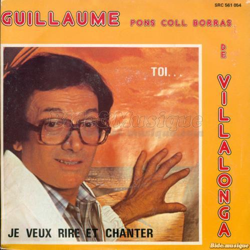 Guillaume Pons Coll Borras de Villalonga - Je veux rire et chanter