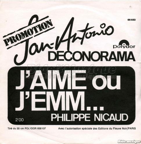 Philippe Nicaud - J'aime ou j'emm…