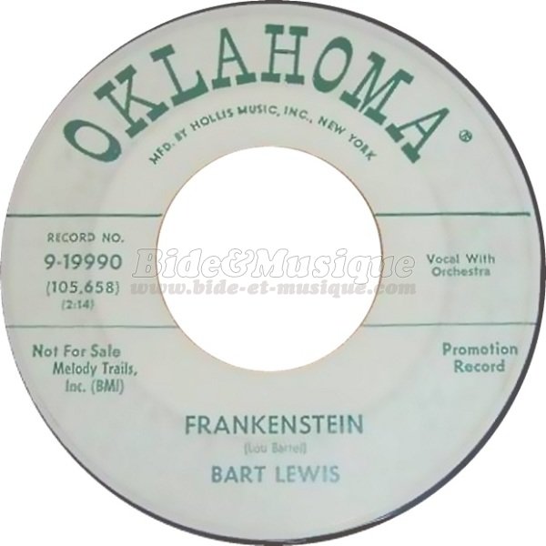 Bart Lewis - Frankenstein
