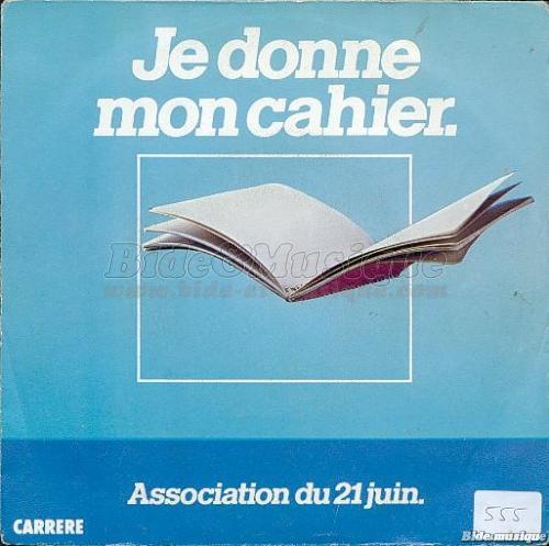 Les Enfants d'un monde nouveau - Je donne mon cahier