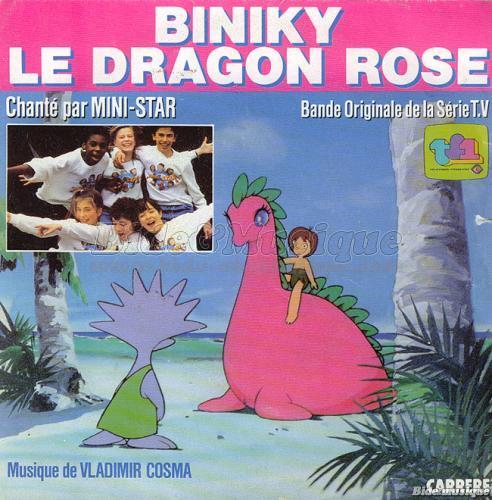 Mini-Star - Biniky le dragon rose