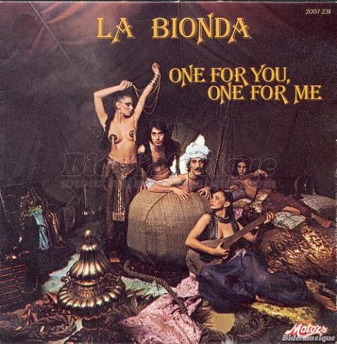 La Bionda - One for you%2C one for me