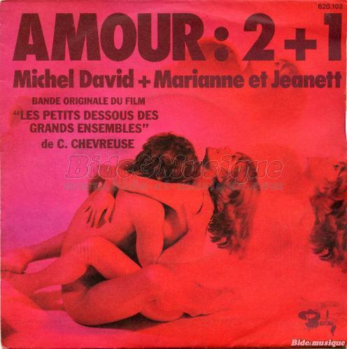 Michel David + Marianne et Jeanett - B.O.F. : Bides Originaux de Films