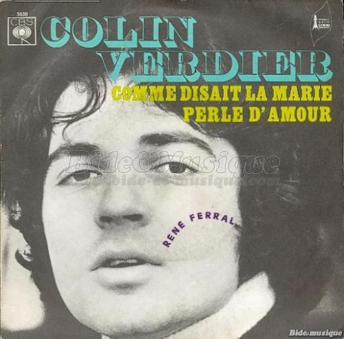 Colin Verdier - Comme disait la Marie