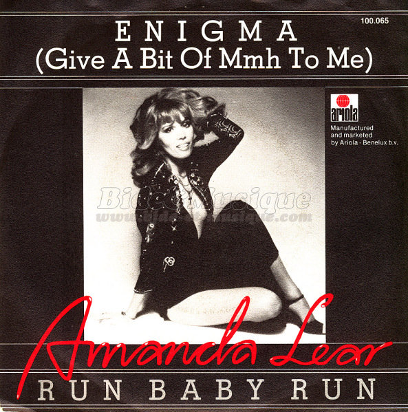 Amanda Lear - Enigma (Give a bit of Mmh to me)