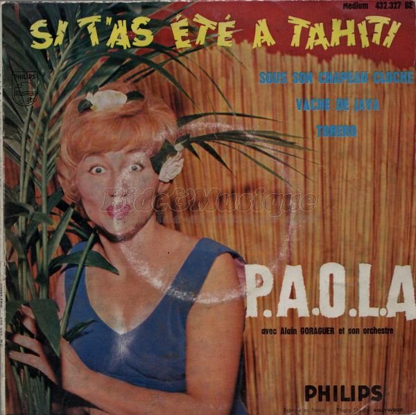 P.A.O.L.A. - Si t'as t  Tahiti