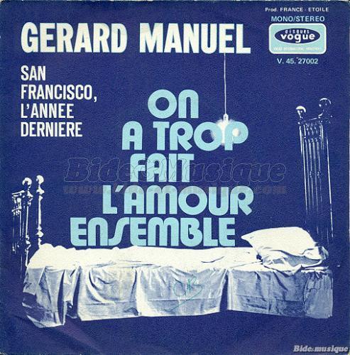 Grard Manuel - San Francisco, l'anne dernire