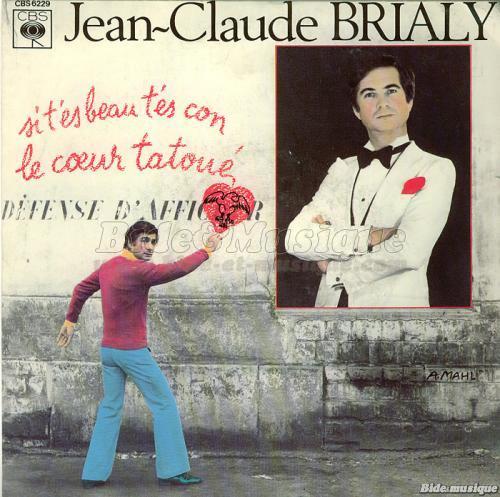 Jean-Claude Brialy - Acteurs chanteurs, Les