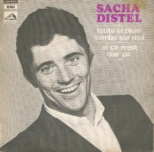 Sacha Distel - Toute la pluie tombe sur moi
