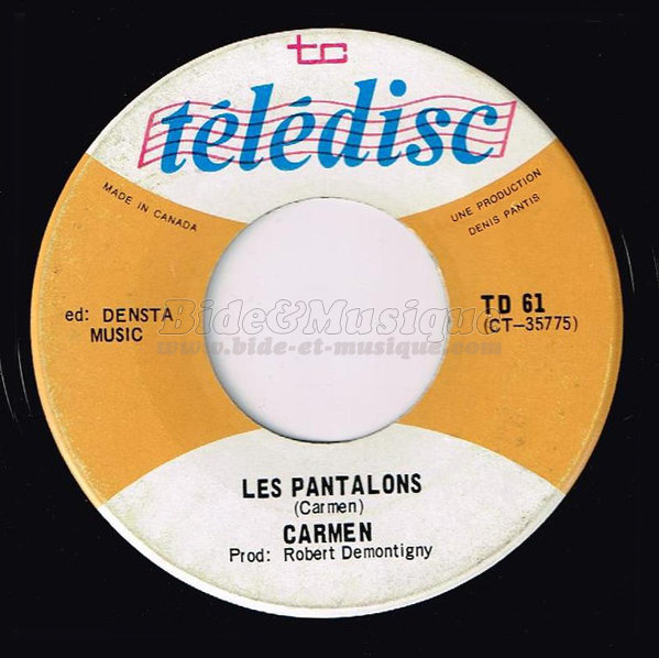 Carmen - Les pantalons