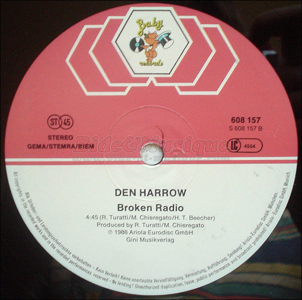 Den Harrow - Broken Radio