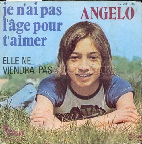 Angelo - Je n%27ai pas l%27%E2ge pour t%27aimer