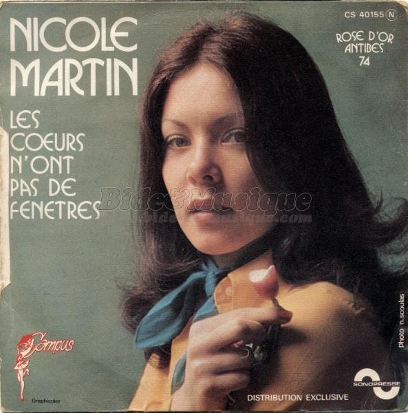 Nicole Martin - Les cœurs n'ont pas de fentres