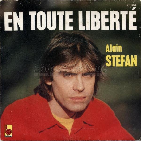 Alain St%E9fan - En toute libert%E9