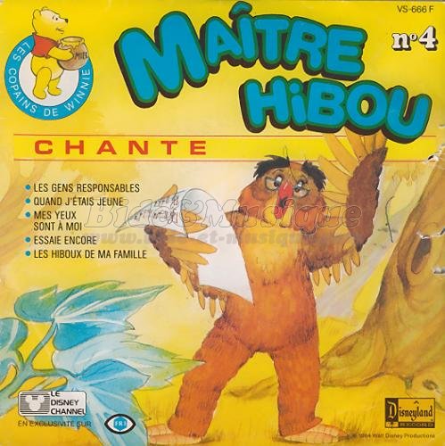 Matre Hibou - Les hiboux de ma famille