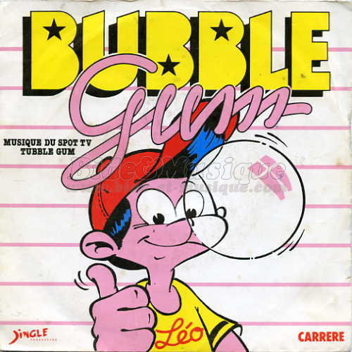 Bubble gum - Stars de la Pub