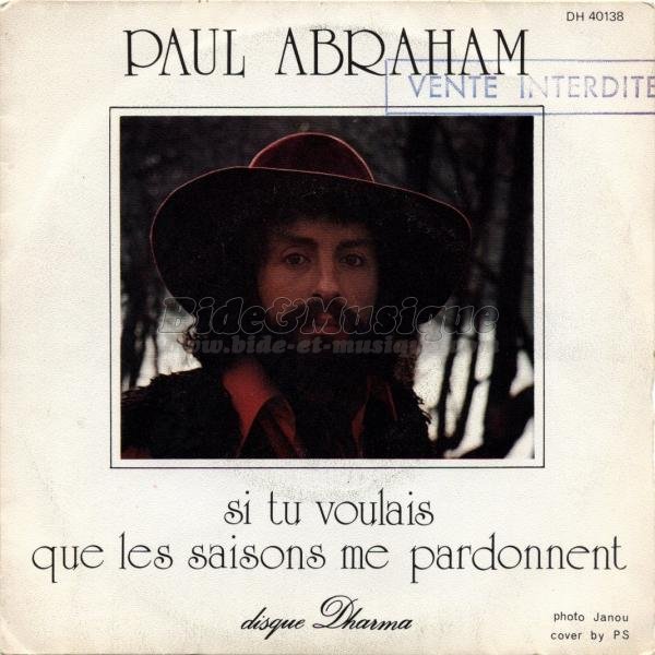 Paul Abraham - Que les saisons me pardonnent