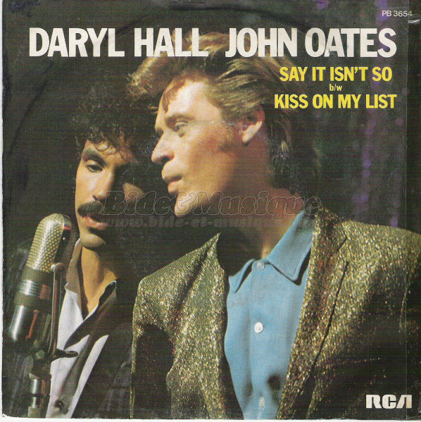Daryl Hall & John Oates - Kiss on my list