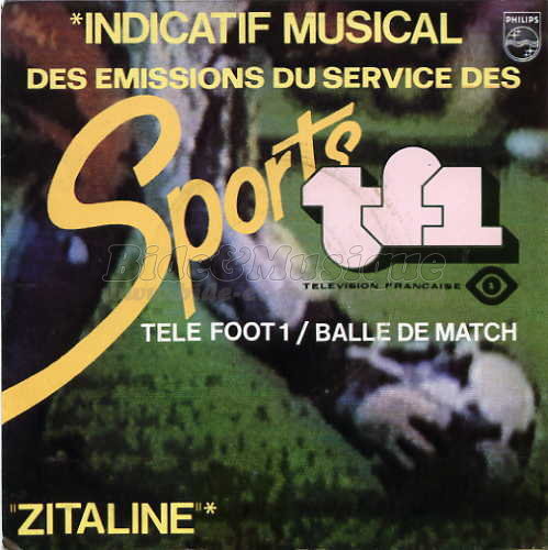 Indicatif musical des émissions du service des sports TF1 - Télébide