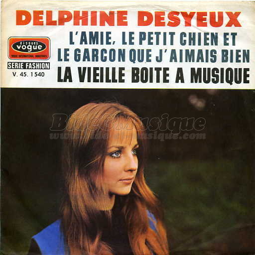 Delphine Desyeux - L%27amie%2C le petit chien et le gar%E7on que j%27aimais bien