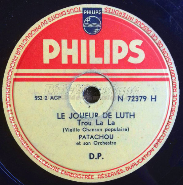 Patachou - Le joueur de luth