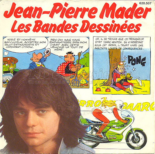 Jean-Pierre Mader - Les bandes dessinées