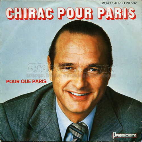 Chirac pour Paris - Bide  Paris