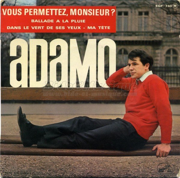 Adamo - Vous permettez, monsieur ?