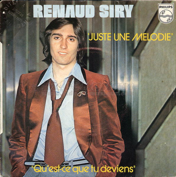 Renaud Siry - Juste une m�lodie