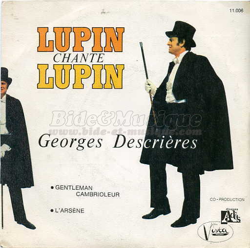 Georges Descrires - Acteurs chanteurs, Les