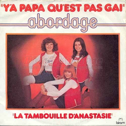 Abordage - La tambouille d'Anastasie