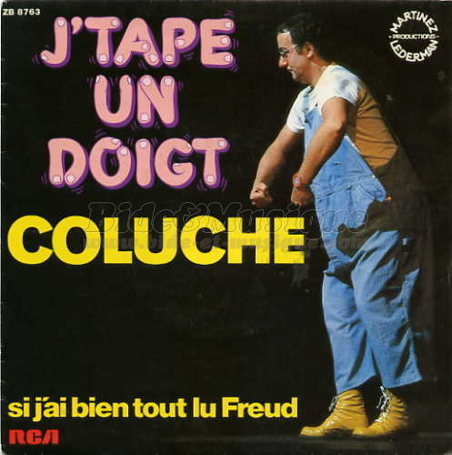 Coluche - J'tape un doigt