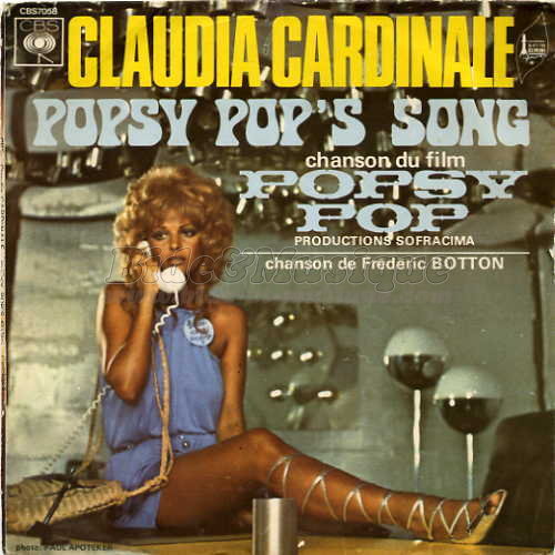 Claudia Cardinale - Popsy Pop%27s song