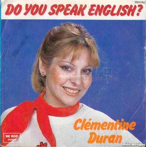 Cl�mentine Duran - Do you speak english ?