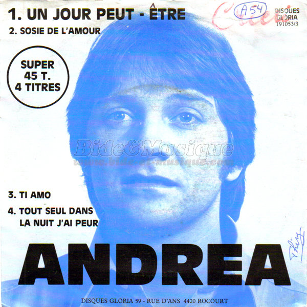 Andrea - Hallo'Bide (et chansons pouvantables)