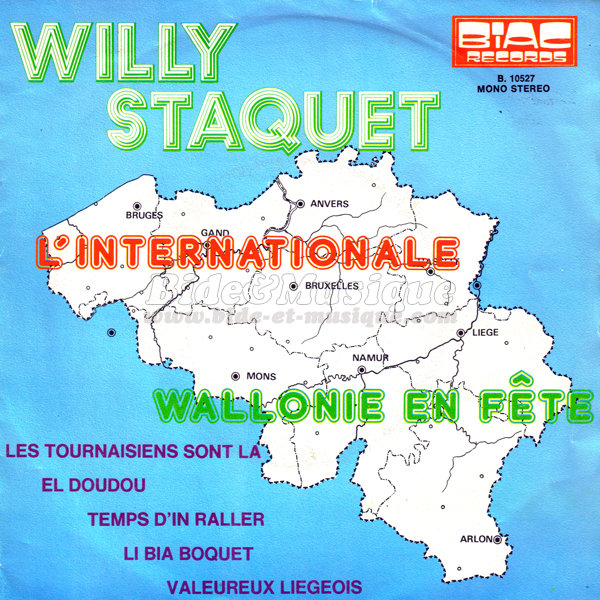 Willy Staquet - L'internationale