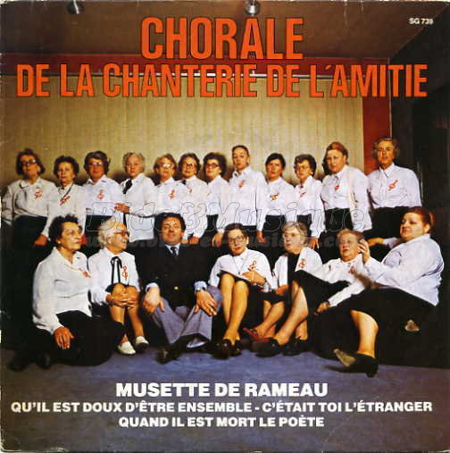 Chorale de la chanterie de l%27amiti%E9 - Musette de Rameau
