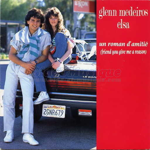 Elsa et Glenn Medeiros - Un roman d%27amiti%E9 %28Friend You Give Me A Reason%29