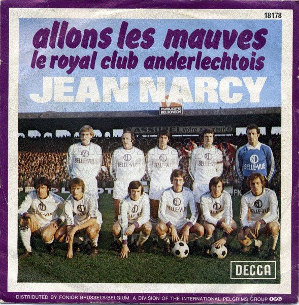 Jean Narcy et le R.C.S. Anderlecht - Allons les mauves