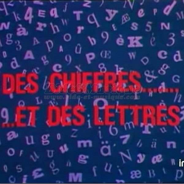 Eddie Warner - Des chiffres et des lettres