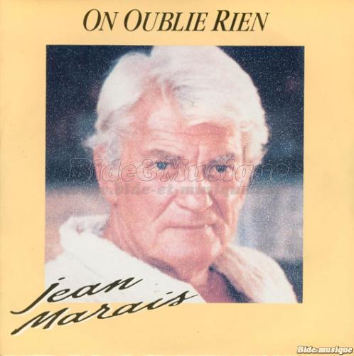 Jean Marais - On oublie rien