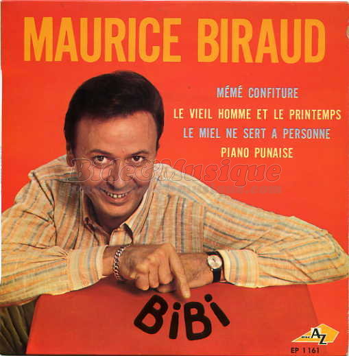 Maurice Biraud et R�gine - Piano punaise