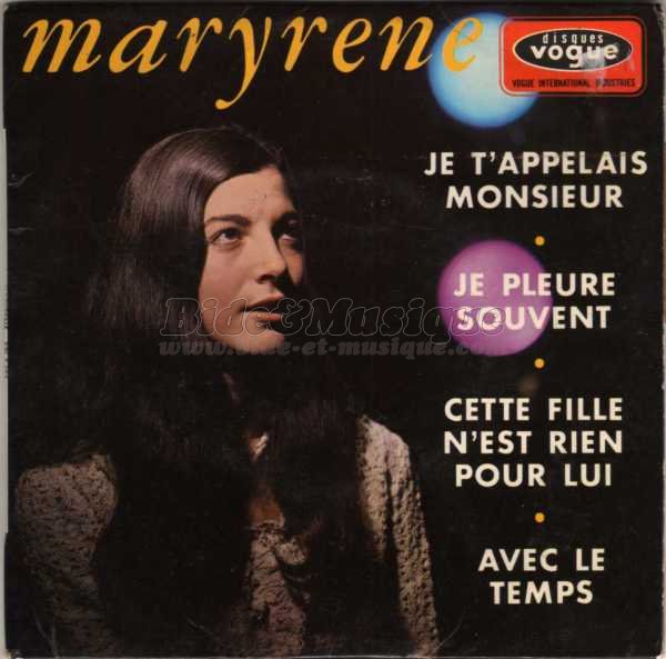 Maryrene - Cette fille n%27est rien pour lui