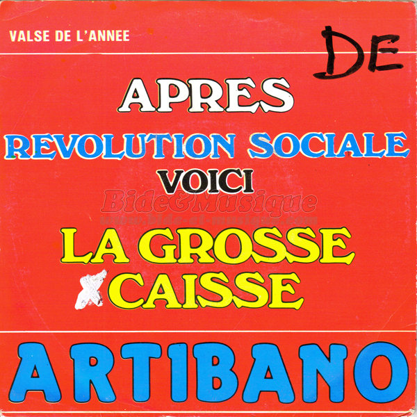 Artibano - grosse caisse, La