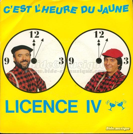 Licence IV - C%27est l%27heure du jaune