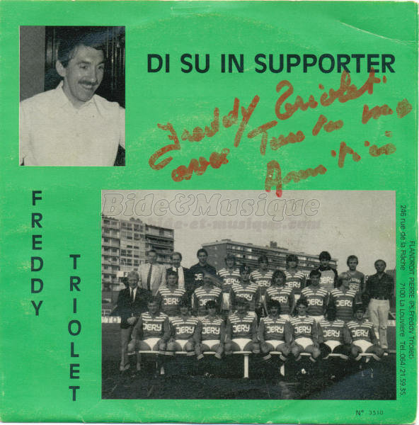 Freddy Triolet - Di su in supporter